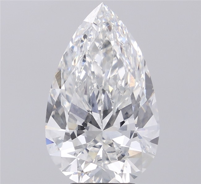 4.54ct Pear E VVS2 Lab-Grown Diamond