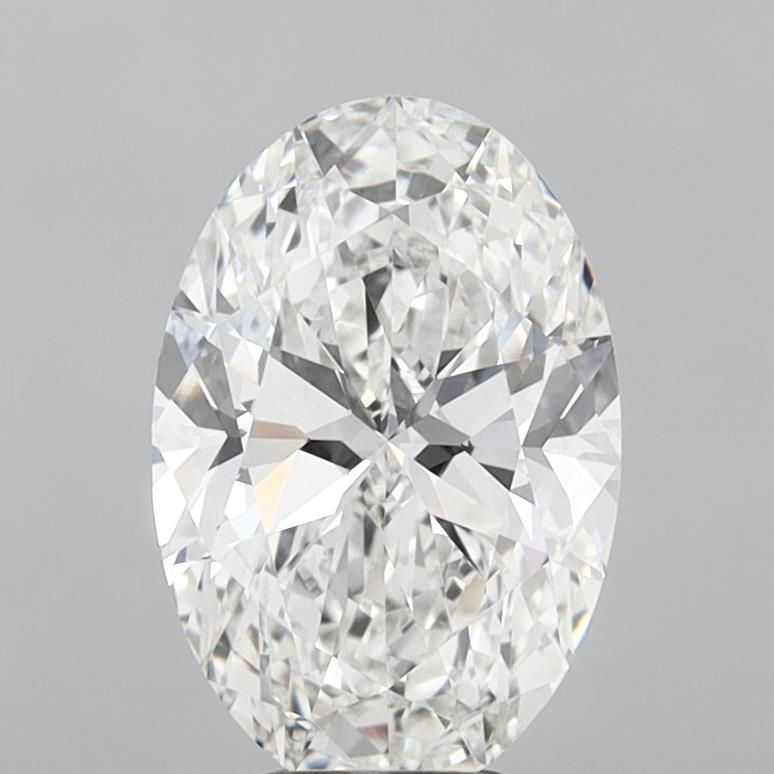5.56ct Oval F VS1 Lab-Grown Diamond