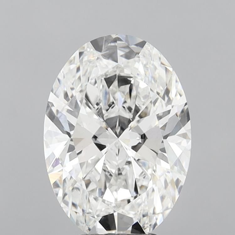 5.1ct Oval F VVS2 Lab-Grown Diamond