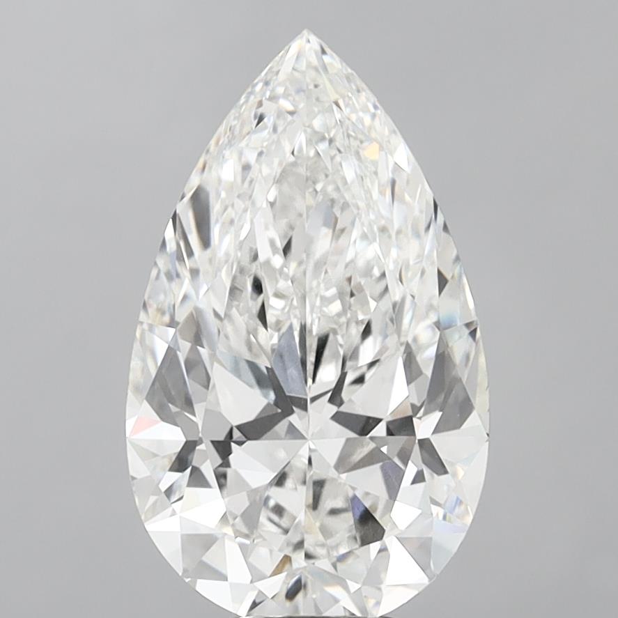 7.54ct Pear F VVS2 Lab-Grown Diamond