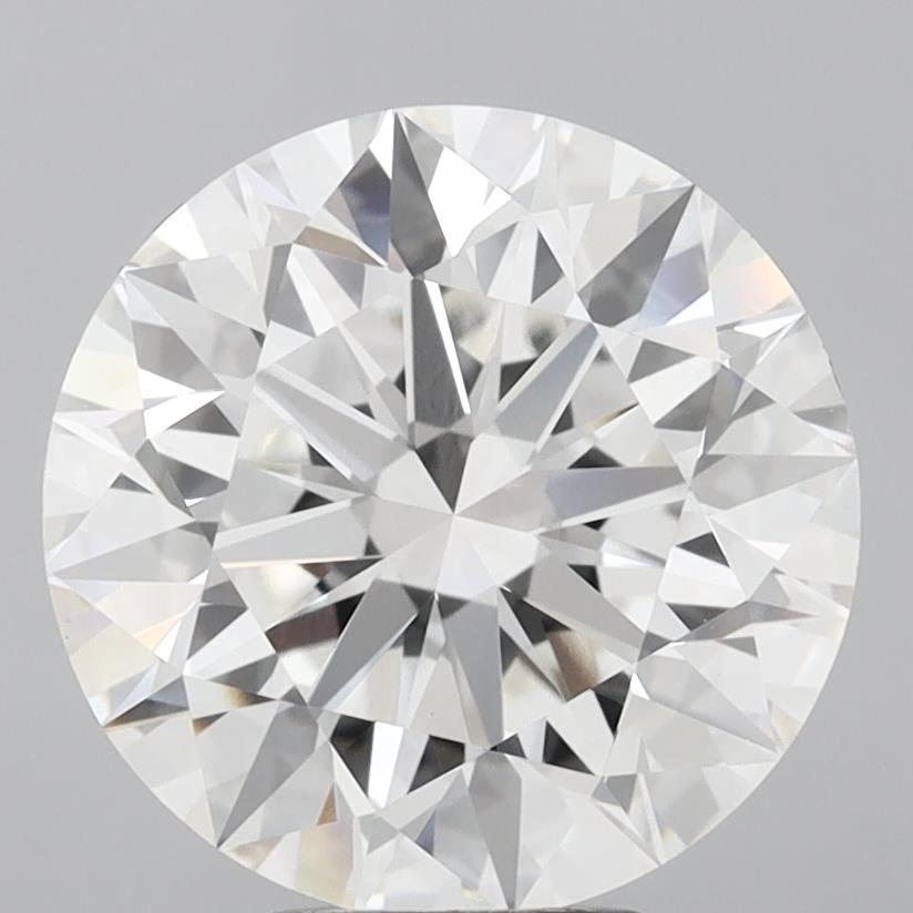 6.34ct Round F VVS2 Lab-Grown Diamond