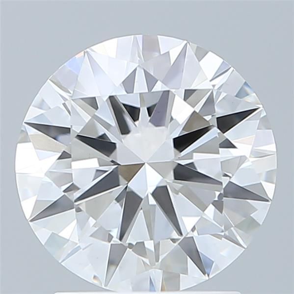 2ct Round D VVS2 Lab-Grown Diamond