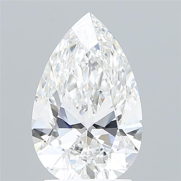 2.2ct Pear E VVS2 Lab-Grown Diamond
