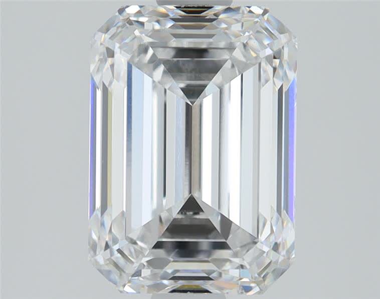 2.72ct Emerald E VVS1 Lab-Grown Diamond