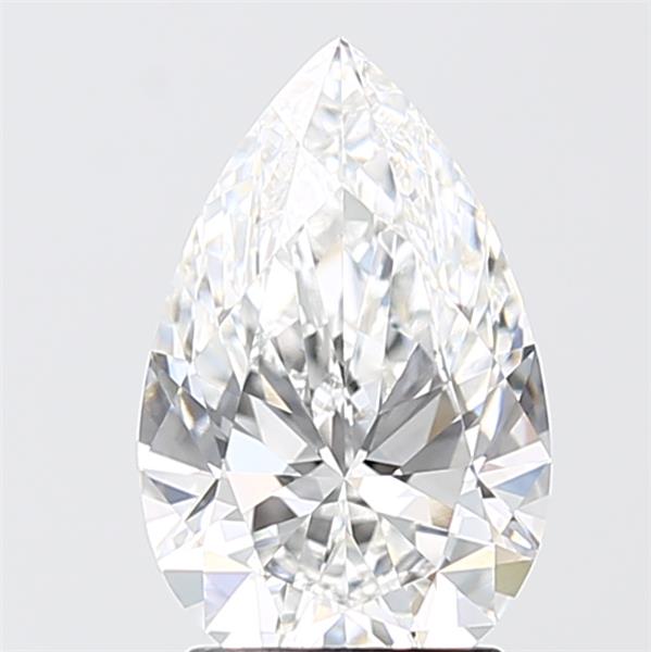 2.07ct Pear E VVS2 Lab-Grown Diamond