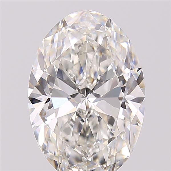 4.07ct Oval F VVS2 Lab-Grown Diamond