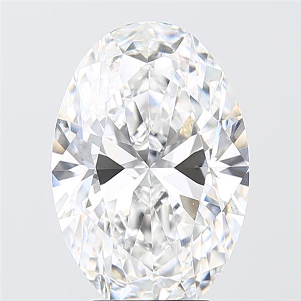 4.08ct Oval D VVS2 Lab-Grown Diamond