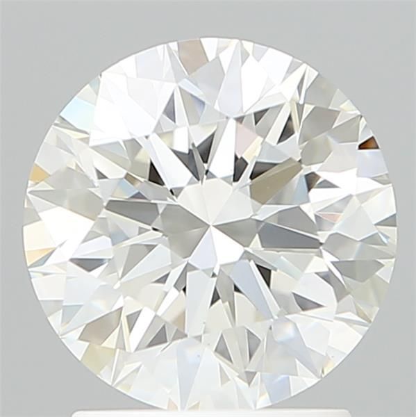 2ct Round F VS1 Lab-Grown Diamond