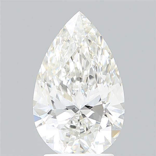 2.57ct Pear F VVS2 Lab-Grown Diamond
