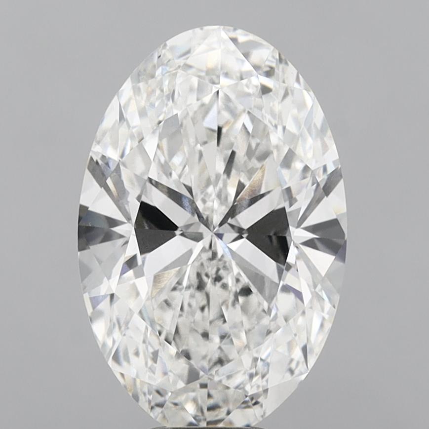8.09ct Oval F VVS2 Lab-Grown Diamond