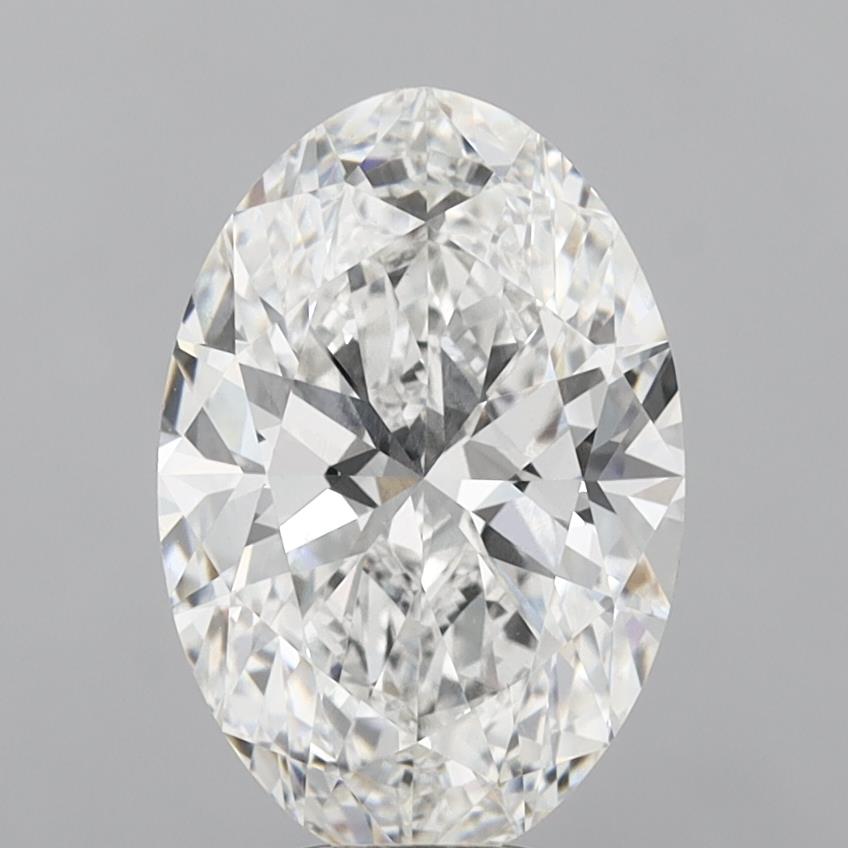 7.56ct Oval F VVS2 Lab-Grown Diamond