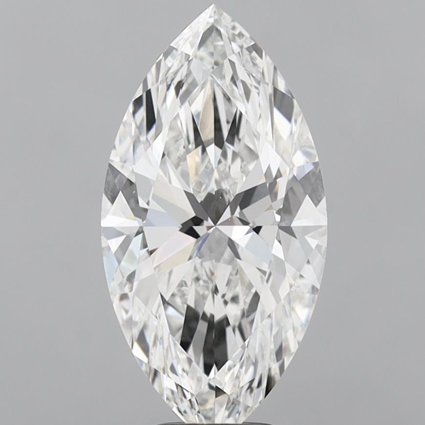 6.05ct Marquise F VVS2 Lab-Grown Diamond