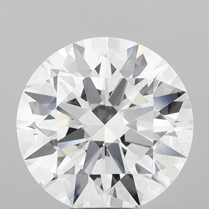 6.04ct Round F VVS2 Lab-Grown Diamond