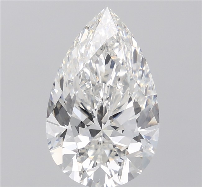 4.03ct Pear F VVS2 Lab-Grown Diamond