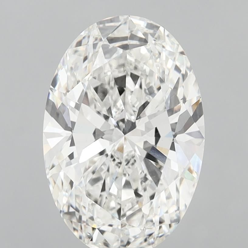 8.57ct Oval F VVS2 Lab-Grown Diamond