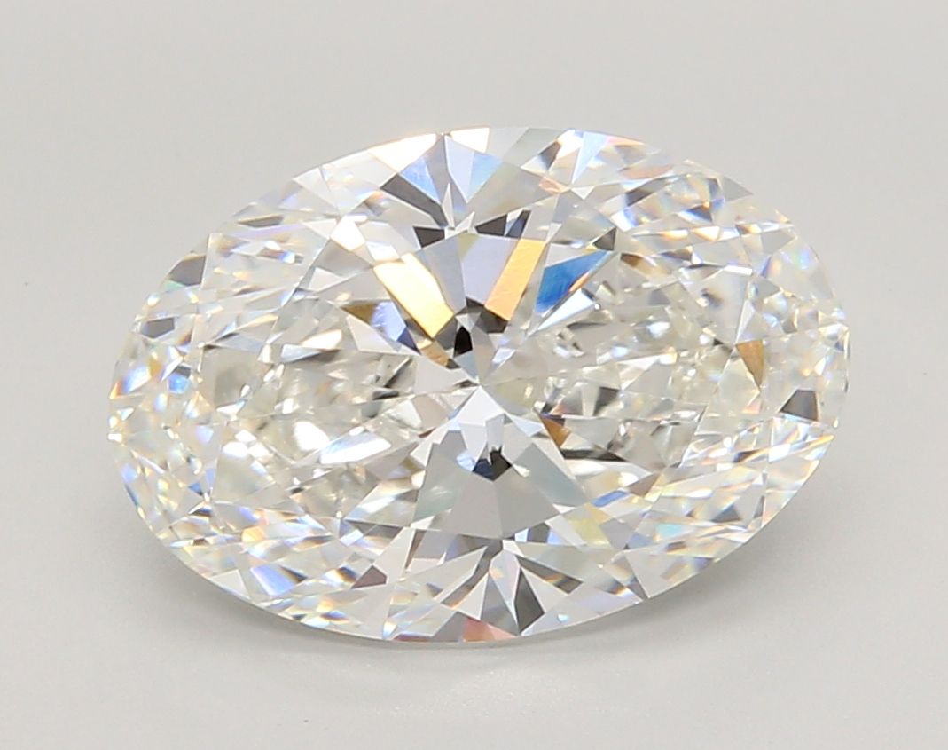 5.05ct Oval F VVS2 Lab-Grown Diamond