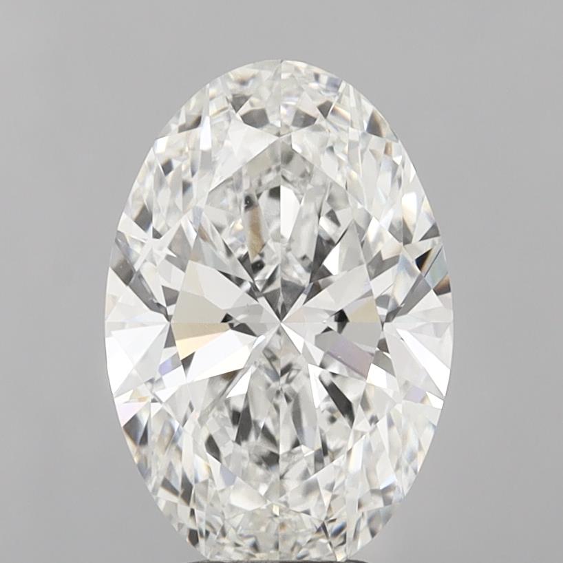 5.01ct Oval F VS2 Lab-Grown Diamond