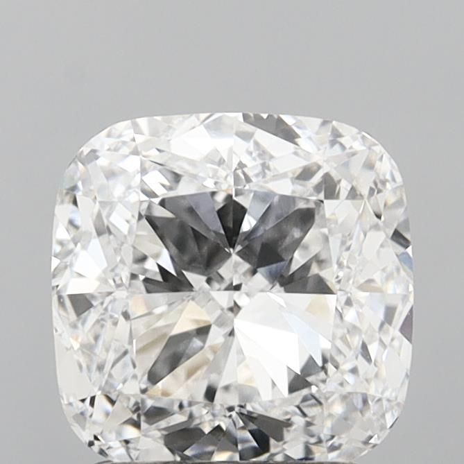 2.52ct Cushion D VVS1 Lab-Grown Diamond