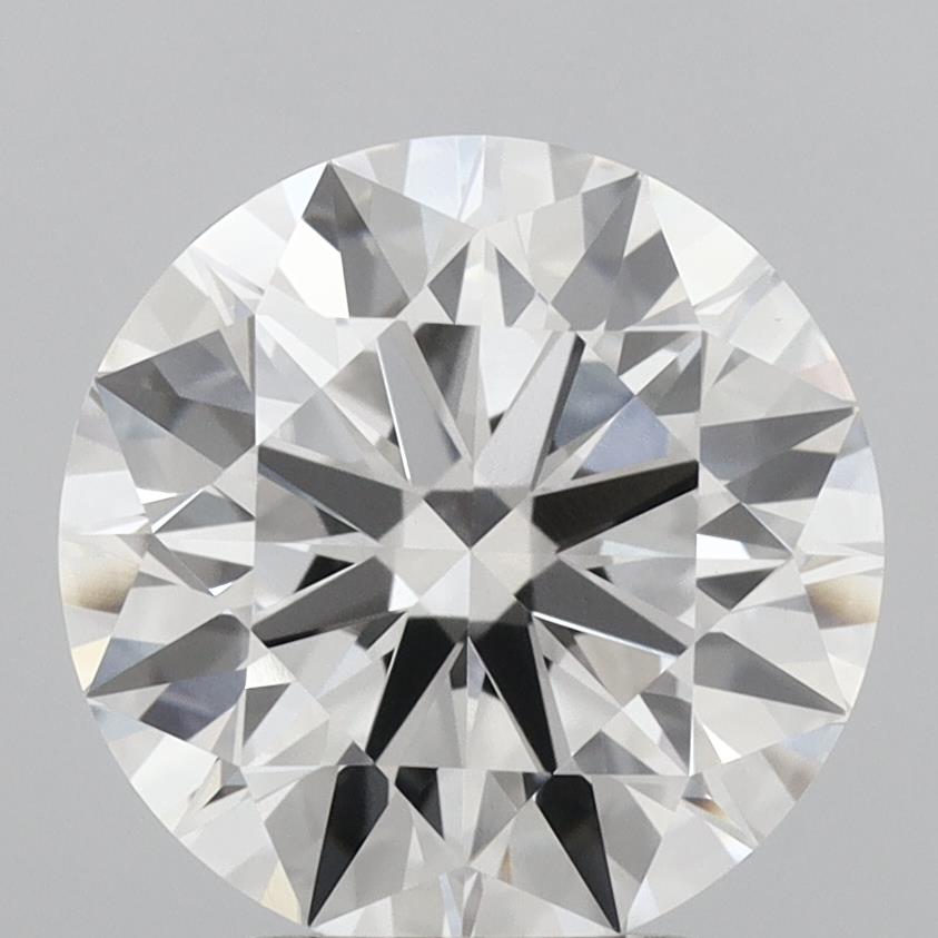 3.07ct Round E VVS2 Lab-Grown Diamond