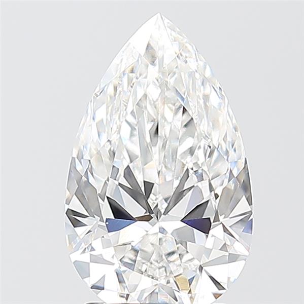 2.07ct Pear E VVS2 Lab-Grown Diamond