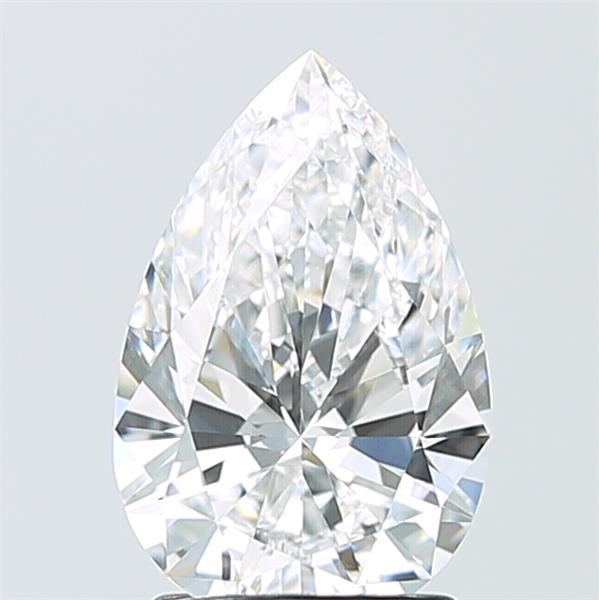 2.07ct Pear D VVS2 Lab-Grown Diamond