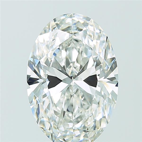 4.07ct Oval F VVS2 Lab-Grown Diamond