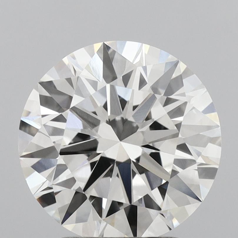 2.5ct Round F VVS1 Lab-Grown Diamond