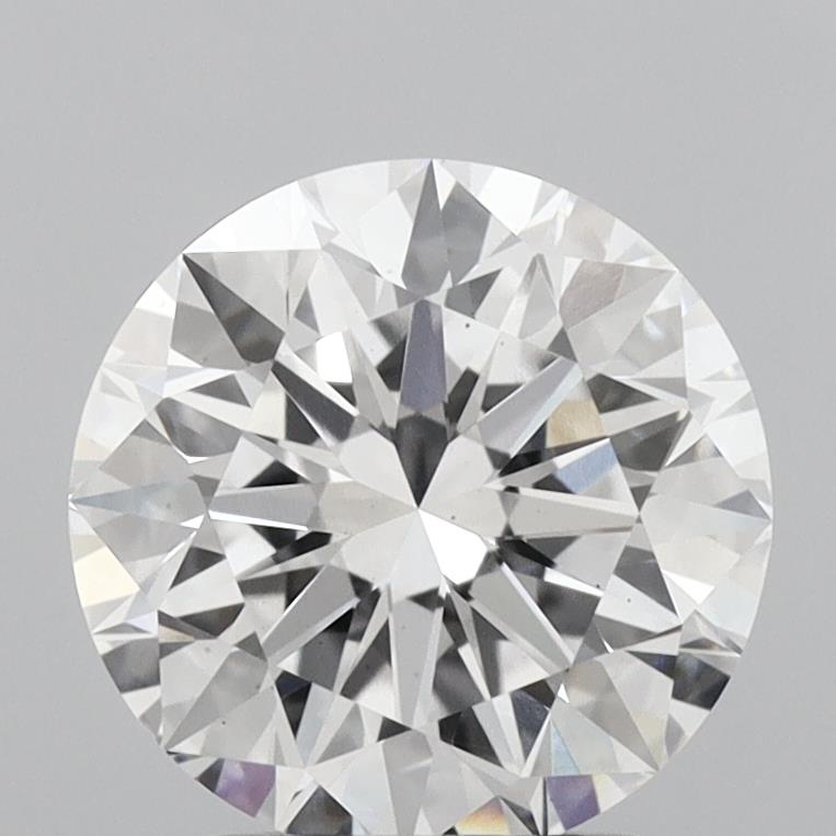 2ct Round D VS1 Lab-Grown Diamond