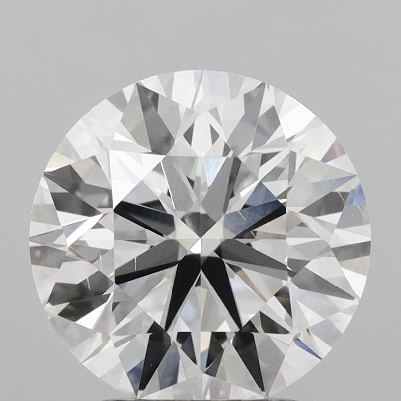 2.5ct Round D VS2 Lab-Grown Diamond