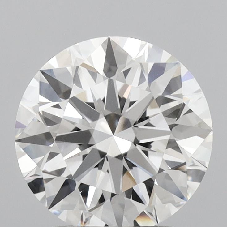 2ct Round D VVS2 Lab-Grown Diamond