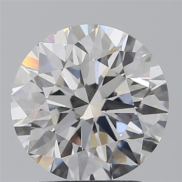 2ct Round F VS1 Lab-Grown Diamond