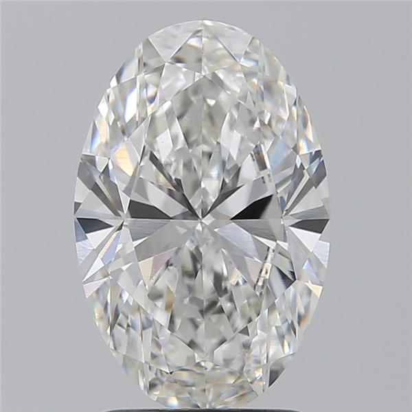 2.04ct Oval F VVS2 Lab-Grown Diamond