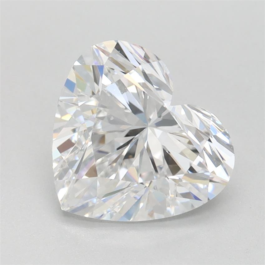 1.55ct Heart D FL Lab-Grown Diamond