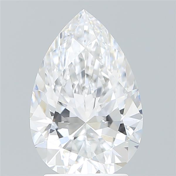 2.6ct Pear D VVS2 Lab-Grown Diamond