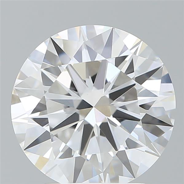 2.88ct Round D VVS2 Lab-Grown Diamond