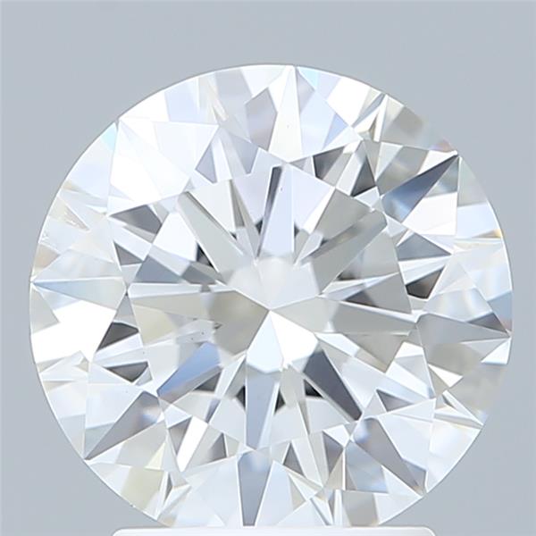 2.59ct Round F VVS2 Lab-Grown Diamond