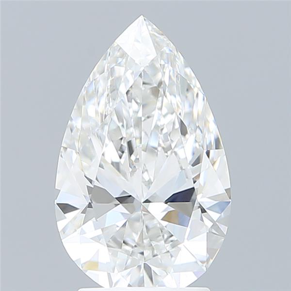 2.68ct Pear E VVS2 Lab-Grown Diamond