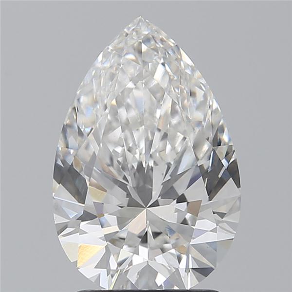 2.06ct Pear F VVS2 Lab-Grown Diamond