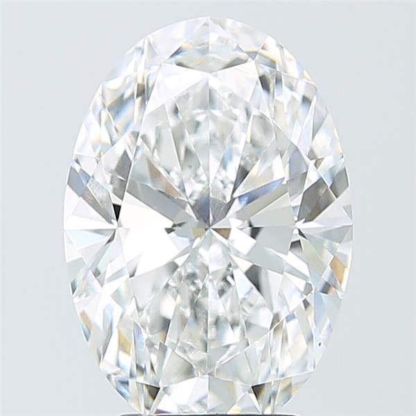 4.09ct Oval F VVS2 Lab-Grown Diamond