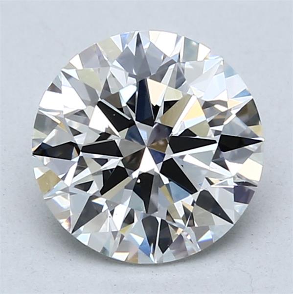 2ct Round D VS1 Lab-Grown Diamond