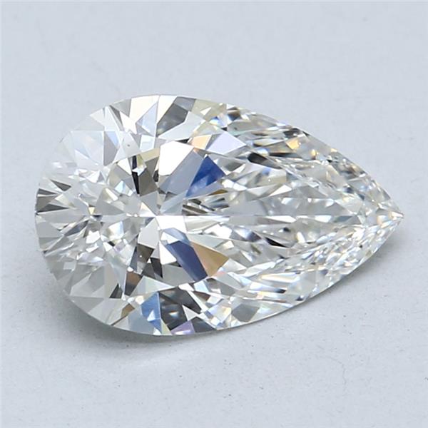 2.01ct Pear F VS1 Lab-Grown Diamond