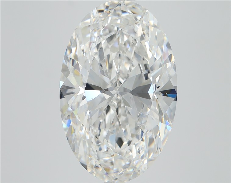 6.08ct Oval E VS2 Lab-Grown Diamond