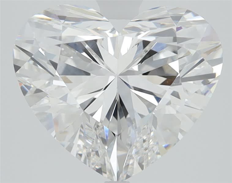 6.04ct Heart F VVS2 Lab-Grown Diamond