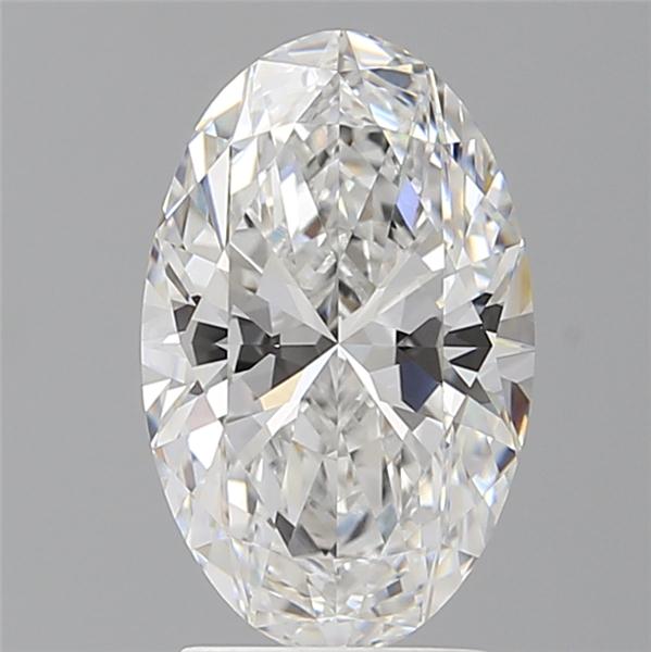 2.6ct Oval D VVS2 Lab-Grown Diamond