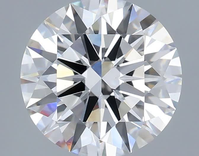 2ct Round F VVS2 Lab-Grown Diamond
