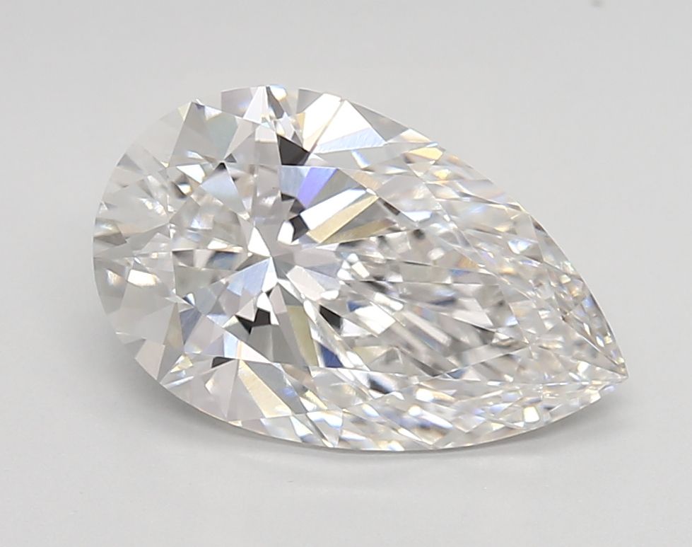 2.82ct Pear E VVS2 Lab-Grown Diamond