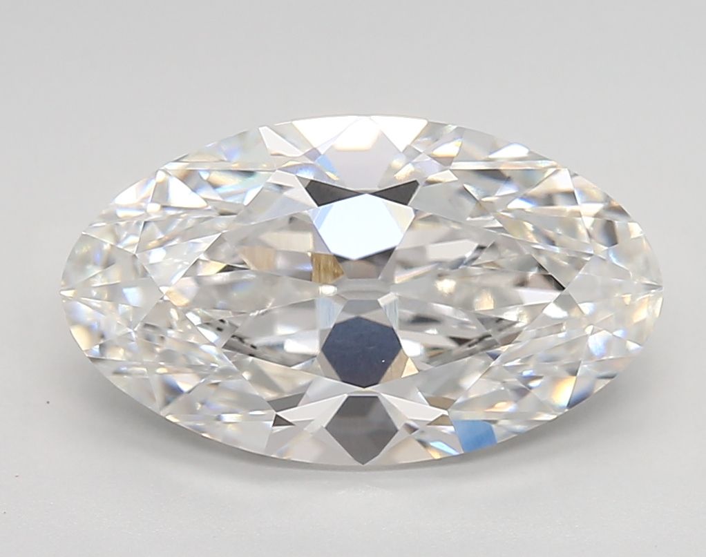 3.79ct Moval F VVS1 Lab-Grown Diamond
