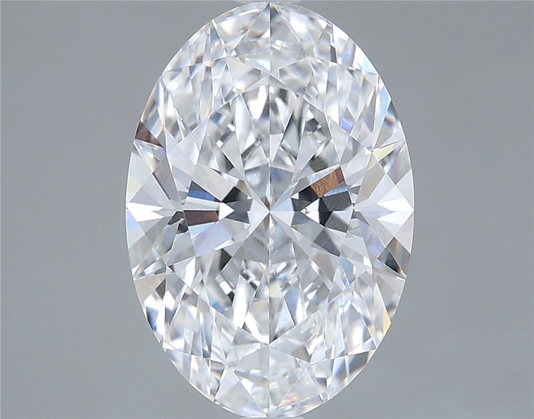 3.23ct Oval D VVS2 Lab-Grown Diamond