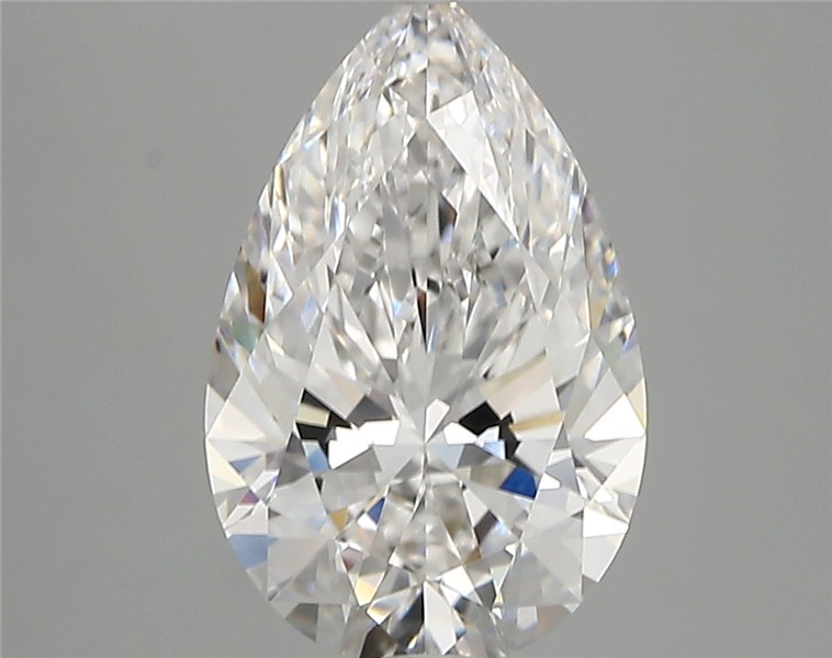 2.77ct Pear E VVS1 Lab-Grown Diamond