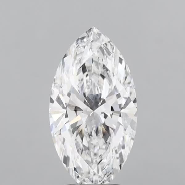 3.02ct Marquise D VVS2 Lab-Grown Diamond